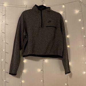 ✰ Dark grey Nike quarter zip ✰